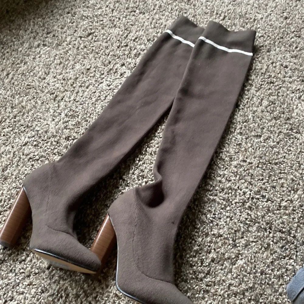 Over the Knee Sexy Sweater Boots